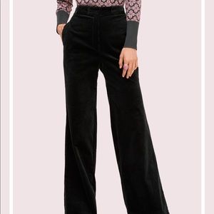 kate spade modern cord flare pant